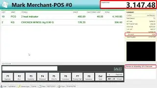 Commercial Point of Sale (POS) System flow [Part 3 Cashiering]