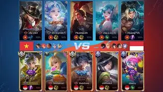 LAM | Indonesia VS Vietnam | Full Strategi Comeback ! | Honor Of Kings