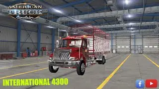 Camion international 4300 american truck simulator colombia version 1.46