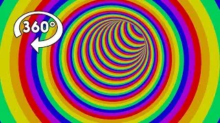 Want to Ride a VR360 Rainbow Tunnel? [10 mins, 8K]