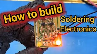 Building a Dual LED Flasher Kit | Complete Soldering & Electronics Assembly Tutorial