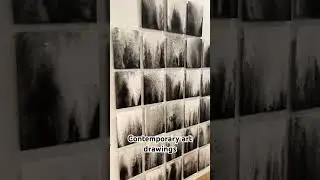 Contemporary art drawings during #DrawingNow art fair in #Paris #art #galerie