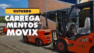 CARREGAMENTOS OUTUBRO MOVIX | Acompanhe como foi nosso mês