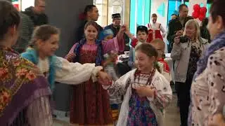 Русская народная игра на празднике Дня народного единства в г. Советск  04.11.2018 г.