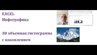 Инфографика. Построение 3D объёмной гистограммы с накоплением