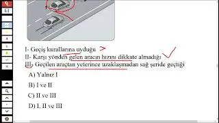 EHLİYET SINAV SORULARI 2024 EHLİYET EYLÜL SORULARI YAPAY ZEKA -11-  #ehliyetçıkmışsorular #ehliyet