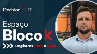 [#3 ESPAÇO BLOCO K] - Registros 0190 e 0200
