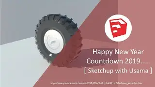Tire animation in Sketchup 2016 pro.(animation tutorial)