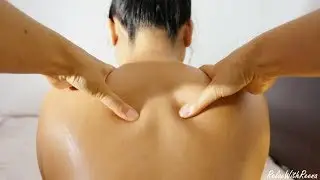 ASMR YOUR STRESS WILL MELT AWAY! ALLEVIATING TENSE TRAPS, NECK & BACK MASSAGE!