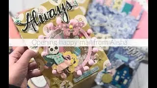 UNBOXING HAPPY MAIL FROM ALISHA @LOVELETTERGENERATION