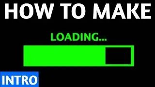 How to Make A Loading Intro Animation in Android | Loading Intro 2019 | Make Intro for Youtube |