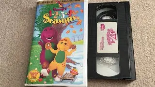 Opening And Closing To Barney’s 1-2-3-4 Seasons 1996 VHS