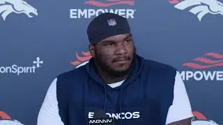 John Franklin-Myers on Denver's young roster: 'There's a different level of physicality [&] effort'