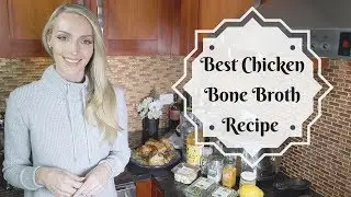 Chicken Bone Broth Recipe in a Slow Cooker