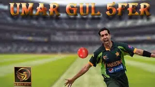 CRICKET - Umar Gul - 5fer vs NZ - T20WC 2009 - Alibaba.Sportz
