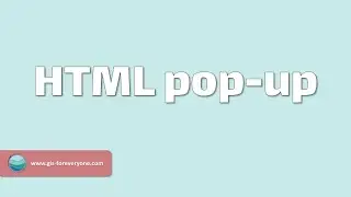 HTML pop-up | ArcMap