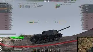 ису-152 без гусеницы (ISU - 152 without caterpillars)