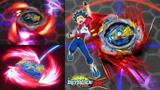 ULTIMATE SLASH V IN REAL LIFE! Ultimate Valkyrie Beyblade Mod! Beyblade Burst DB Valt Aoi Beyblade!