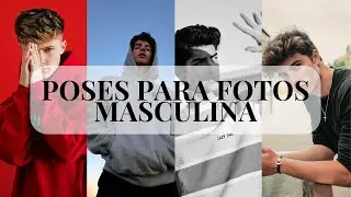 Poses para fotos masculina