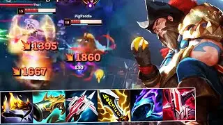 INSANE GANGPLANK BARRELS DAMAGE