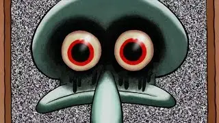 Red Mist Squidward Appeared in a Spongebob Episode