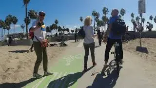 Santa Monica To Venice Beach Bike Path