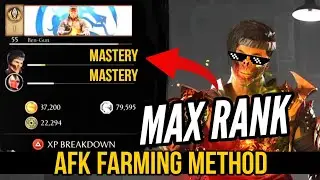 BEST XP FARMING METHOD [AFK] MK 1 - Unlock ALL Brutalities, Gear etc. [PS5]