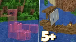 Minecraft: Топ 5 декораций на воде!
