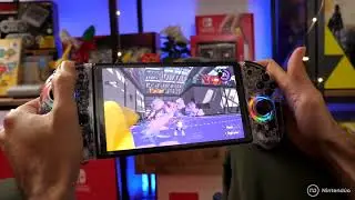 BINBOK Reviews | BINBOK RGB Joycon Controller for Switch/Switch OLED - Transparent Discovery