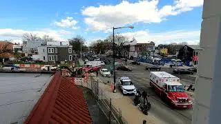 The aftermath of really bad moped accident in Washington DC