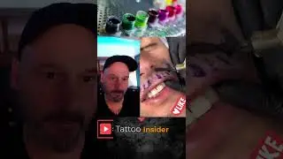 Tattoo Artist - Schnurrbart Tattoo - Reaktion 
