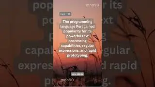 Programming language Perl..? #shorts #coding #programming #facts #perl #perltutorial #tech