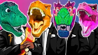 Dinosaurus Jurassic World Dominion: Mosasaurus, Gidorah,Kingkong,Sirenhead - Coffin Dance Meme Cover