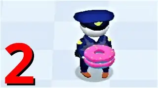 👮 Police Department 3D 🍩 GAMEPLAY Part 2 NEW Area, Upgrades & More (Android, iOS)