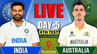 India vs Australia, 4th Test, Day 5 | IND vs AUS Live Match  | Live Cricket Match | Last Session