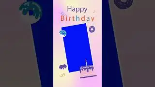 Birthday Effects Crome Screen || Birthday Effect || green & Blue screen Effects || 2023 || Birthday