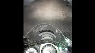 Pasang lampu LED 6 mata ninja RR