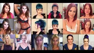 Top 50 PornStar With And Without Makeup | 50 Adult Film Star Without Makeup