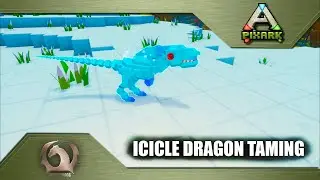Pixark - Icicle Dragon taming