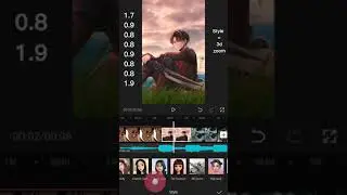 Levi Ackerman capcut Tutorial edit || 3D zoom effect [ Capcut App ] 