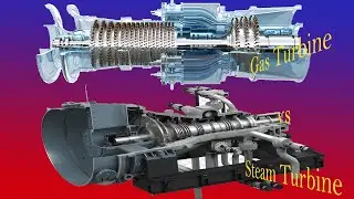 gas turbine vs steam turbine
