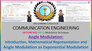 Angle Modulation I Lecture 42 I Comm. Engg I GATE I IES I