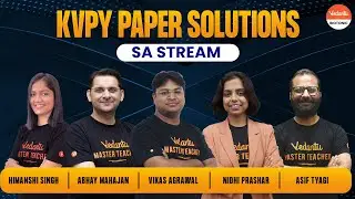KVPY SA: Paper Solution [KVPY Physics Questions and Answers] | KVPY 2021