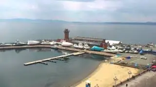 Вид с колеса обозрения (Владивосток)