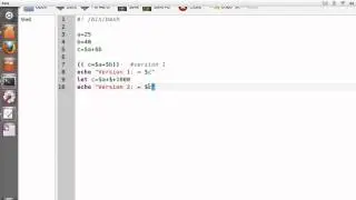 Linux Shell Scripting Arithmetic