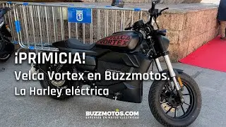 5 años de garantía ⚡Velca Vortex ⚡exclusivo en Buzzmotos. La Harley eléctrica