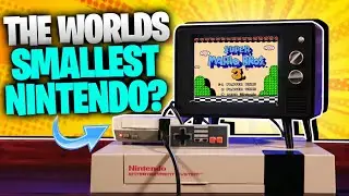 I Built The Worlds SMALLEST Nintendo? The NES Micro