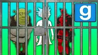 WIR SIND IM KNAST! | Gmod Lustige Momente (Garry´s Mod Deathrun Funny Moments Deutsch/German)