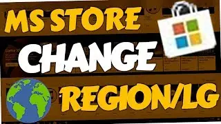 Microsoft Store - How to change Country Region or Language (MS | Windows 10)