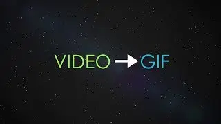 Convert Video (MOV/MP4/AVI) To GIF Format - Photoshop Tutorial